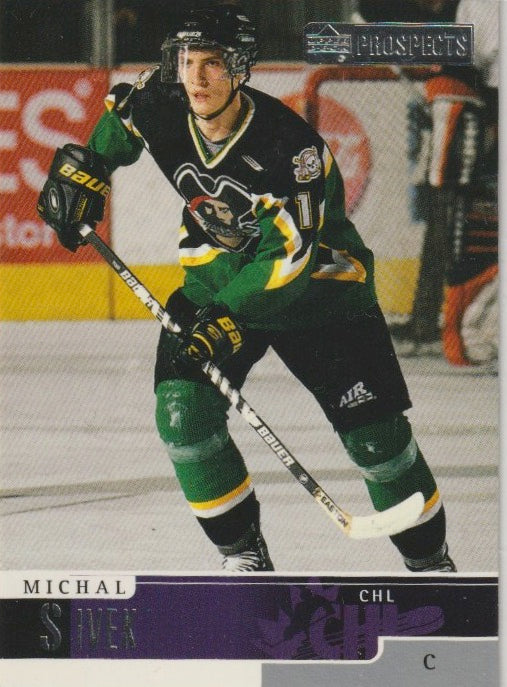 NHL 1999-00 UD Prospects - No 59 - Michal Sivek