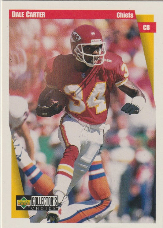 NFL 1997 Collector's Choice - No 148 - Dale Carter