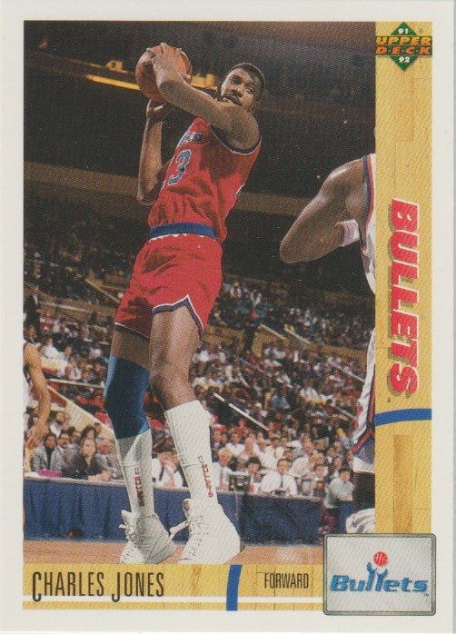 NBA 1991-92 Upper Deck - No 328 - Charles Jones
