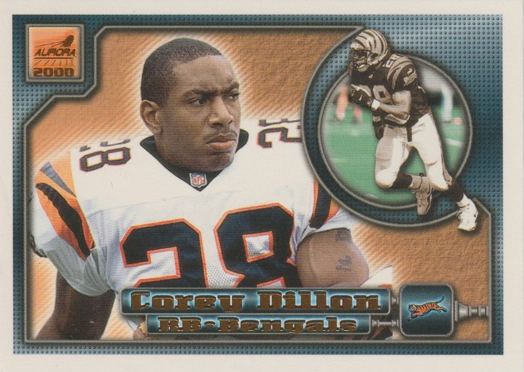 NFL 2000 Aurora - No 28 - Corey Dillon