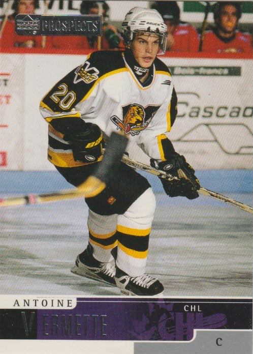 NHL 1999-00 UD Prospects - No 57 - Antoine Vermette