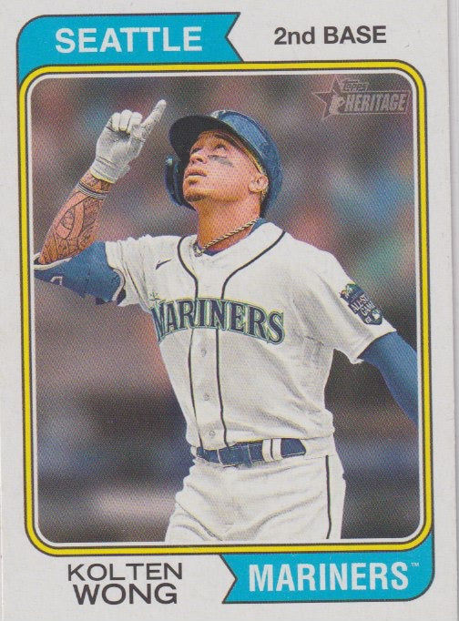 MLB 2023 Topps Heritage - No 327 - Kolten Wong