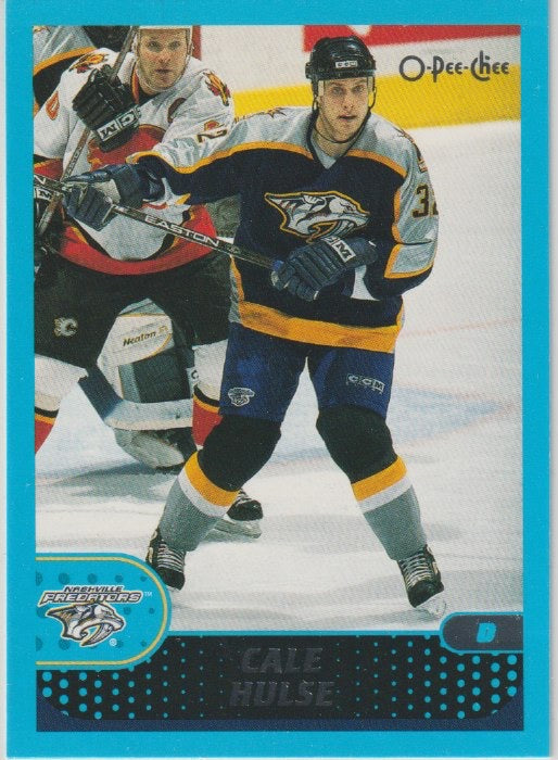 NHL 2001-02 O-Pee-Chee - No 115 - Cale Hulse