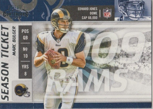 NFL 2009 Playoff Contenders - No 90 - Marc Bulger