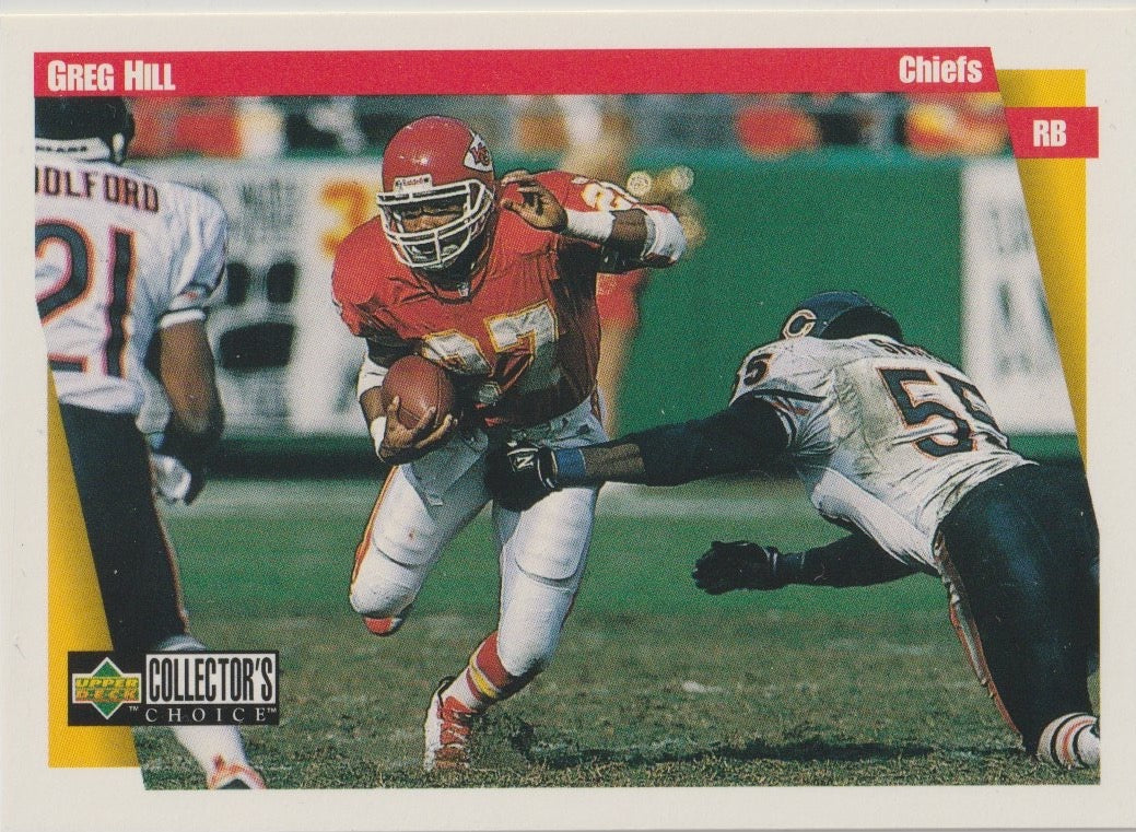 NFL 1997 Collector's Choice - No 145 - Greg Hill