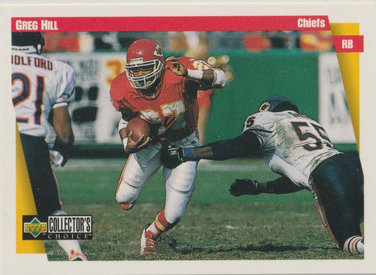 NFL 1997 Collector's Choice - No 145 - Greg Hill