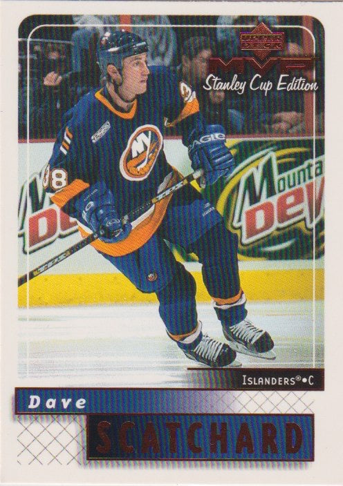 NHL 1999-00 Upper Deck MVP SC Edition - No 113 - Dave Scatchard
