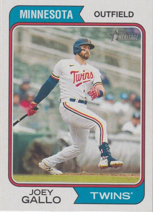 MLB 2023 Topps Heritage - No 345 - Joey Gallo