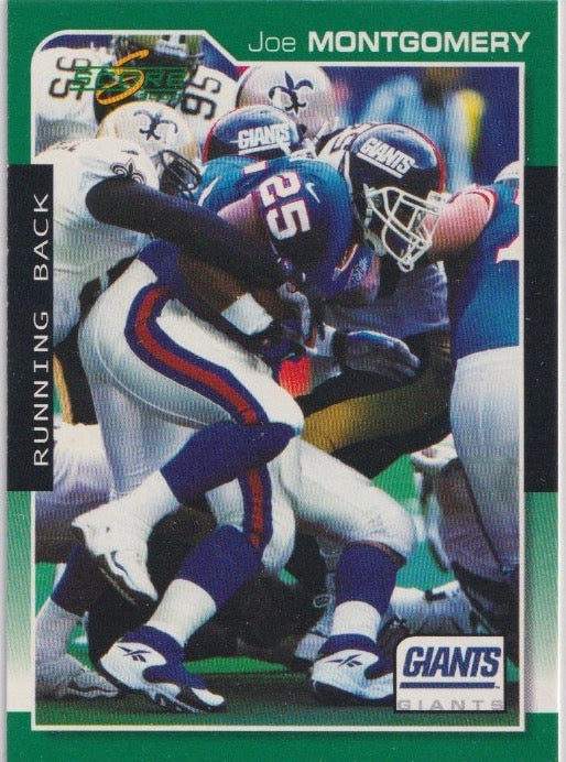 NFL 2000 Score - No 133 - Joe Montgomery