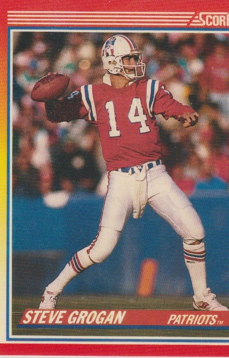 NFL 1990 Score - No 221 - Steve Grogan