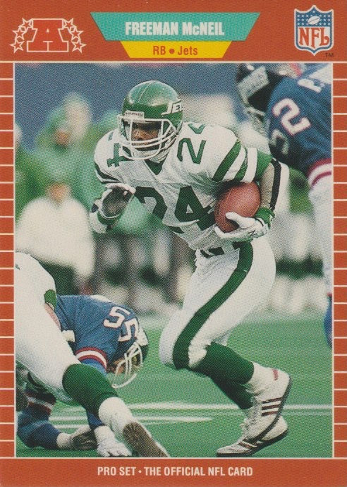 NFL 1989 ProSet - No 304 - Freeman McNeil