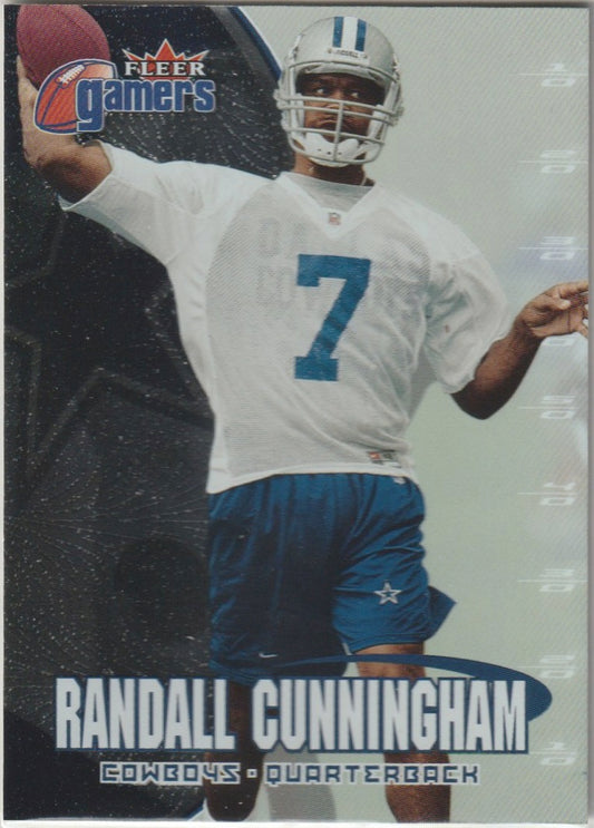 NFL 2000 Fleer Gamers - No 75 - Randall Cunningham