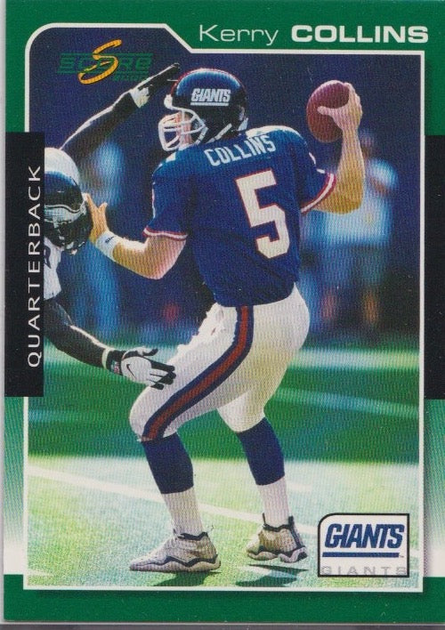NFL 2000 Score - No 132 - Kerry Collins