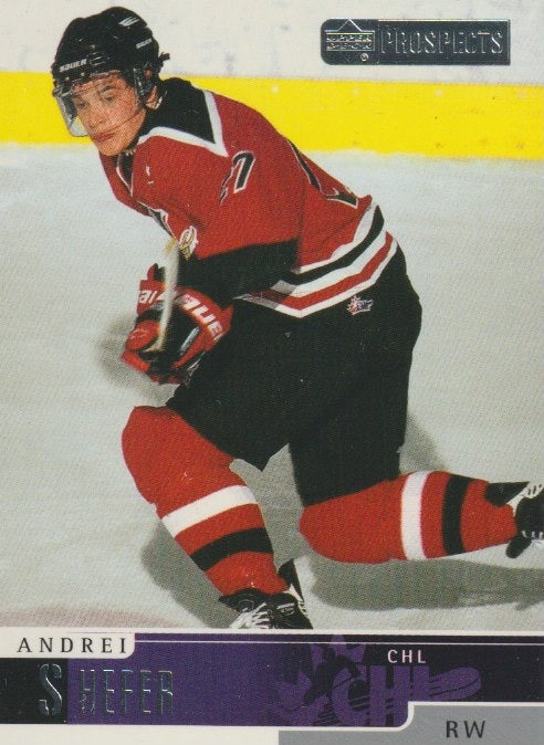 NHL 1999-00 UD Prospects - No 63 - Andrei Shefer