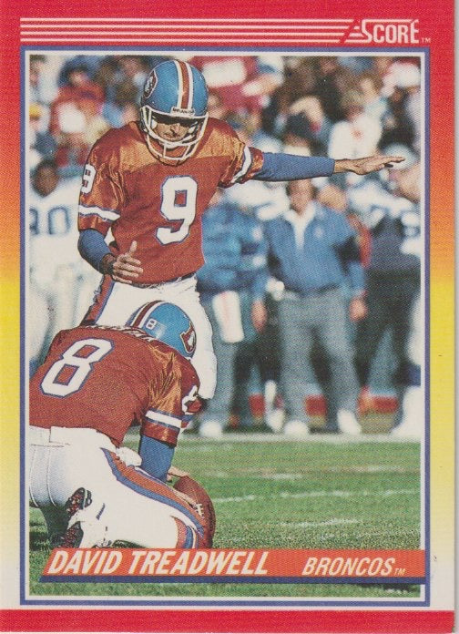 NFL 1990 Score - No 234 - David Treadwell