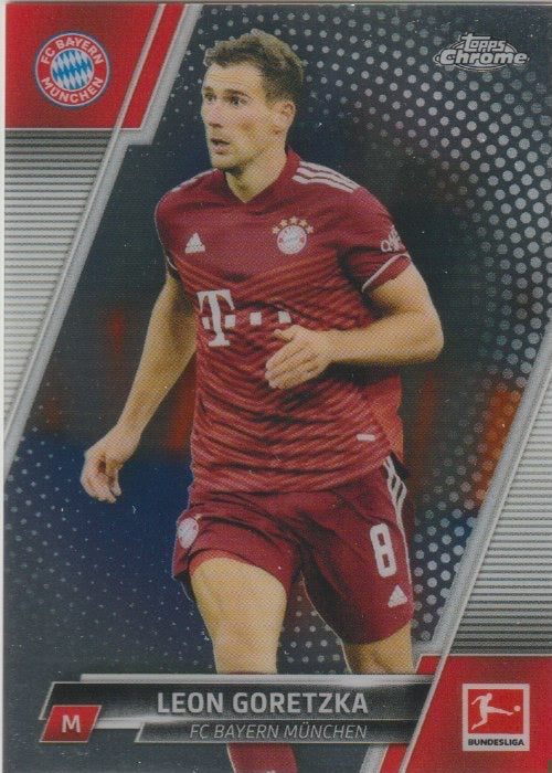 Soccer 2021-22 Topps Chrome Bundesliga - No. 86 - Leon Goretzka