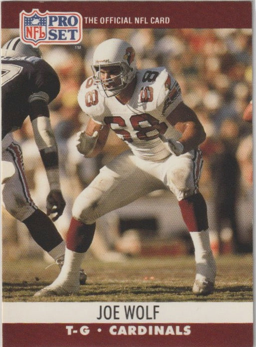 NFL 1990 ProSet - No 620 - Joe Wolf