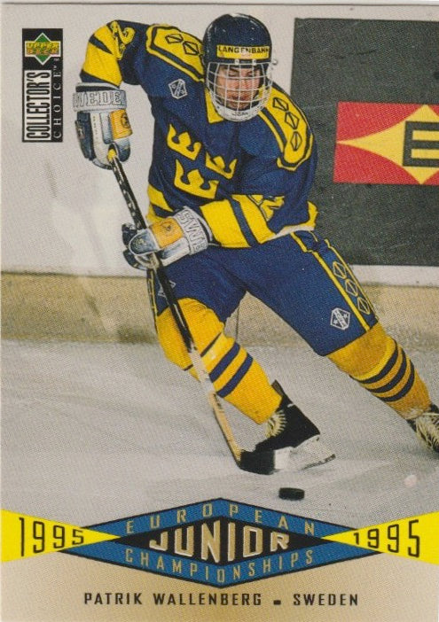 NHL 1995 / 96 Collector's Choice - No 352 - Patrik Wallenberg