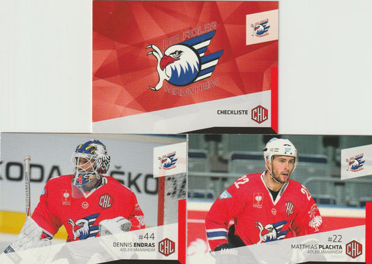 DEL 2014-15 CityPress - No. 413 to 435 and CL 441 - Adler Mannheim CHL Team