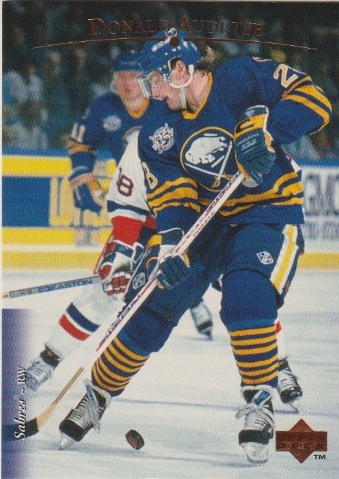 NHL 1995 / 96 Upper Deck - No 2 - Donald Audette