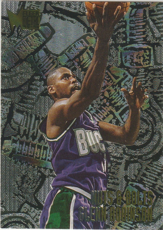 NBA 1995-96 Metal - No 218 - Glenn Robinson