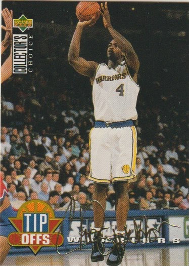 NBA 1994-95 Collector's Choice International German Gold Signature - No 174 - Chris Webber