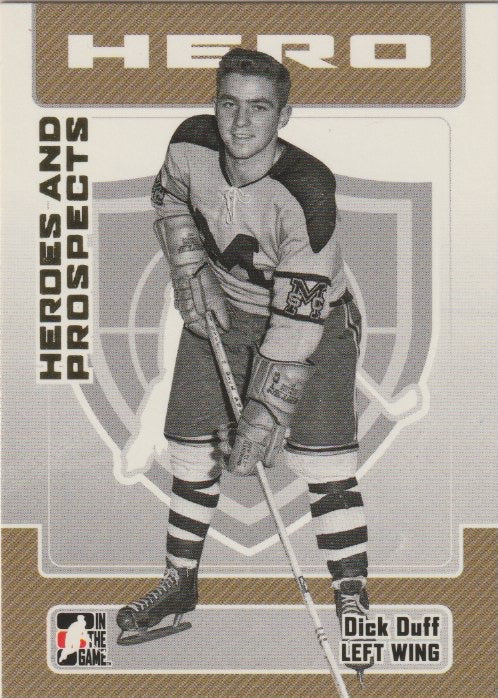 NHL 2006-07 ITG Heroes and Prospects - No 11 - Dick Duff