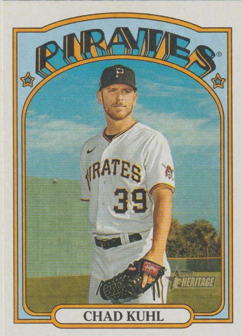 MLB 2021 Topps Heritage - No 319 - Chad Kuhl