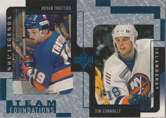 NHL 2000-01 Upper Deck Legends - No 88 - Tim Connolly / Bryan Trottier