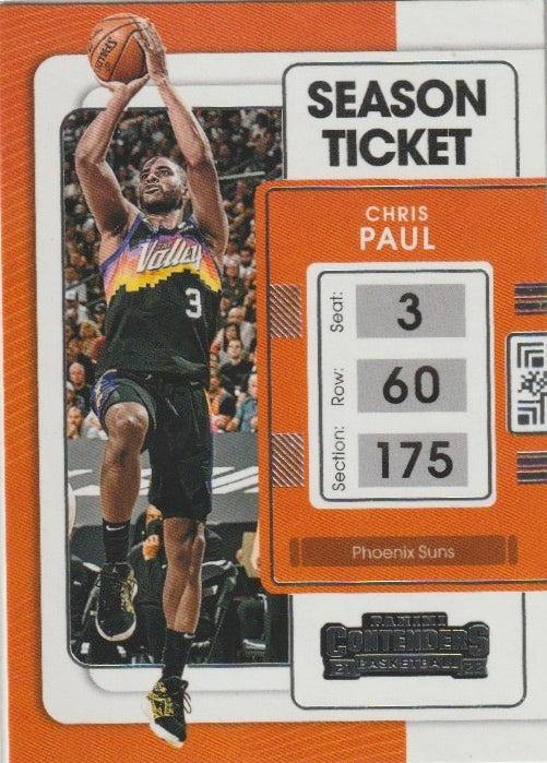 NBA 2021-22 Panini Contenders - No 97 - Chris Paul
