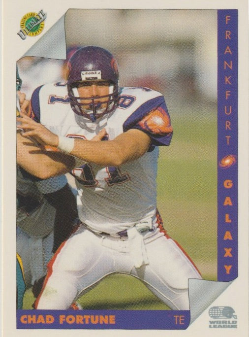 NFL 1992 Ultimate WLAF - No 46 - Chad Fortune