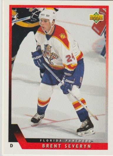 NHL 1993 / 94 Upper Deck - No 453 - Brent Severyn