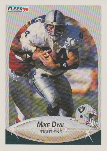 NFL 1990 Fleer - No 252 - Mike Dyal
