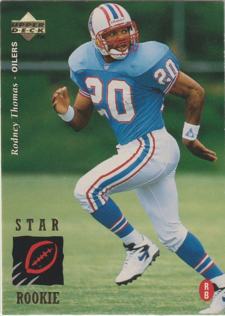 NFL 1995 Upper Deck - No 27 - Rodney Thomas