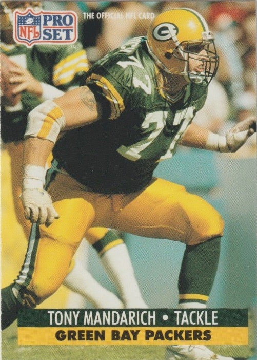 NFL 1991 ProSet - No 157 - Tony Mandarich