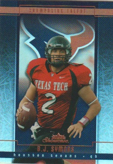 NFL 2004 Fleer Showcase - No 146 - B.J. Symons