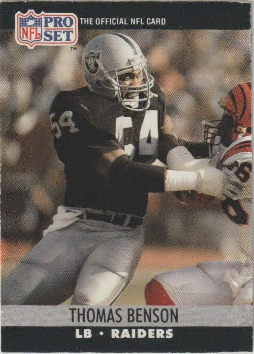 NFL 1990 ProSet - No 540 - Thomas Benson