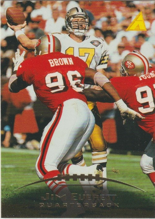 NFL 1995 Pinnacle - No 167 - Jim Everett