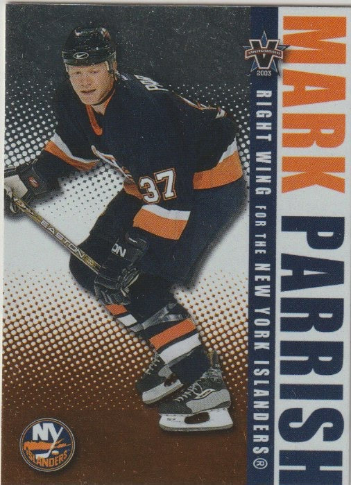 NHL 2002-03 Vanguard - No 63 - Mark Parrish