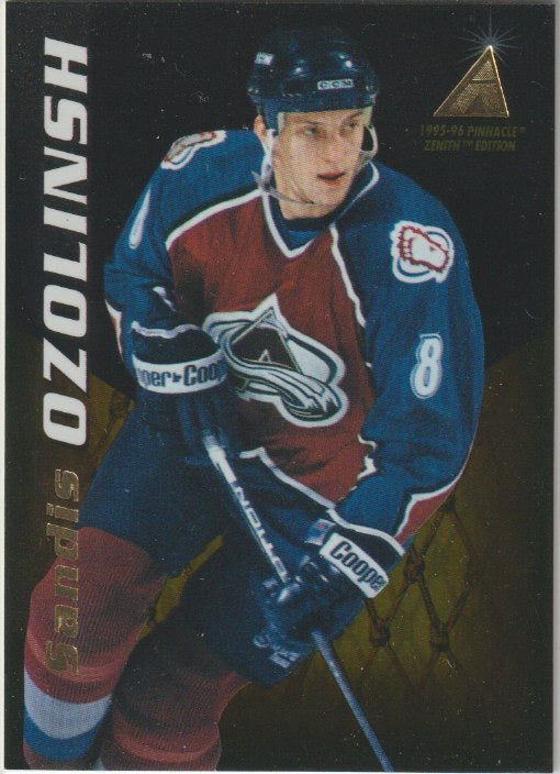 NHL 1995/96 Zenith - No 101 - Sandis Ozolinsh