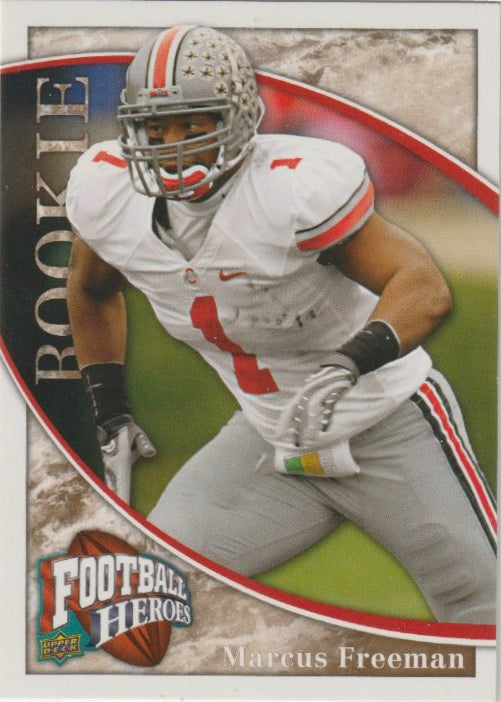 NFL 2009 Upper Deck Heroes - No 124 - Marcus Freeman