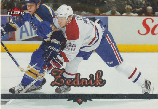 NHL 2005-06 Ultra - No 109 - Richard Zednik