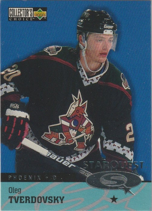 NHL 1997/98 Collector's Choice Star Quest - No SQ28 - Oleg Tverdovsky
