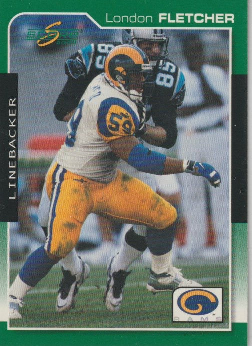 NFL 2000 Score - No 189 - London Fletcher