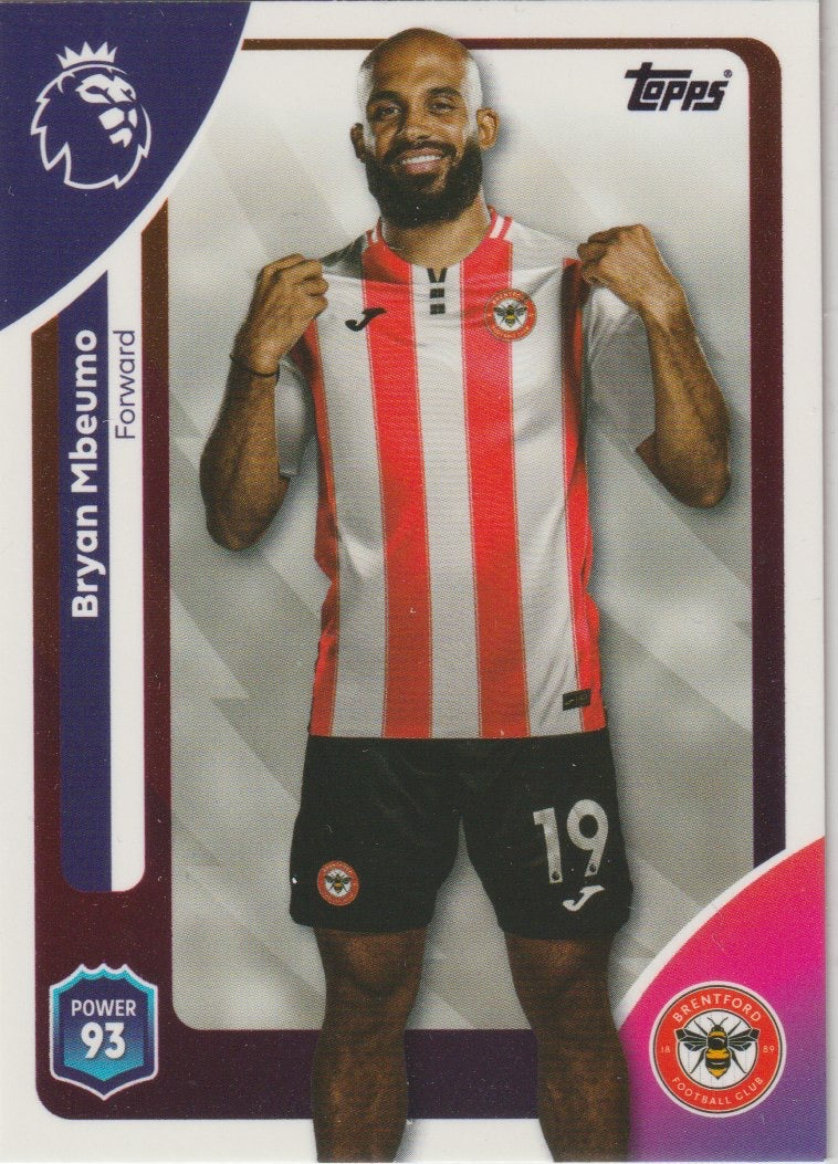 Fussball 2026-26 Topps Premier League EN - No 68 - Bryan Mbeumo