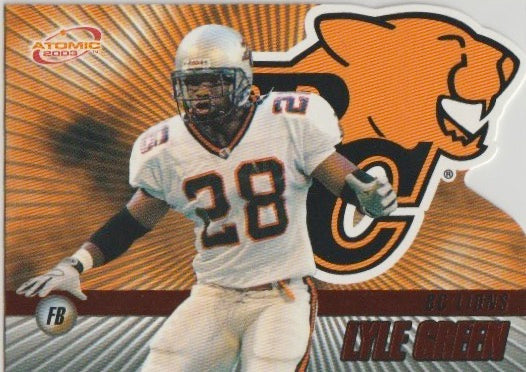 NFL 2003 Atomic CFL Red - No 6 - Lyle Green