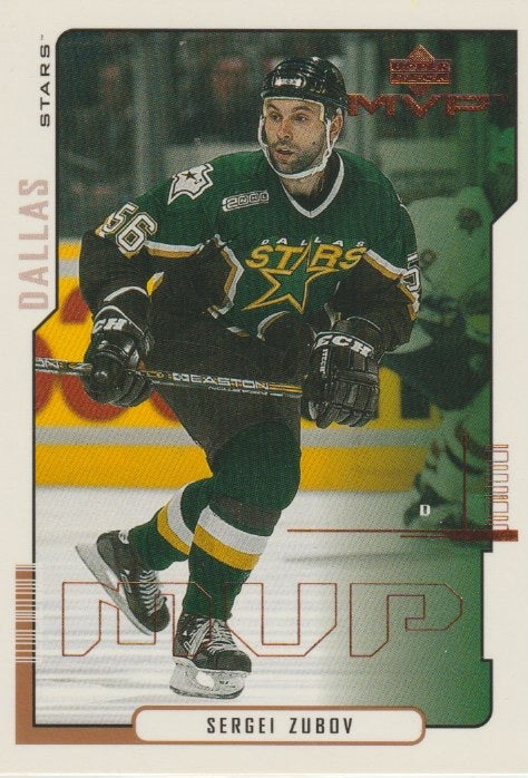 NHL 2000-01 Upper Deck MVP - No 62 - Sergei Zubov