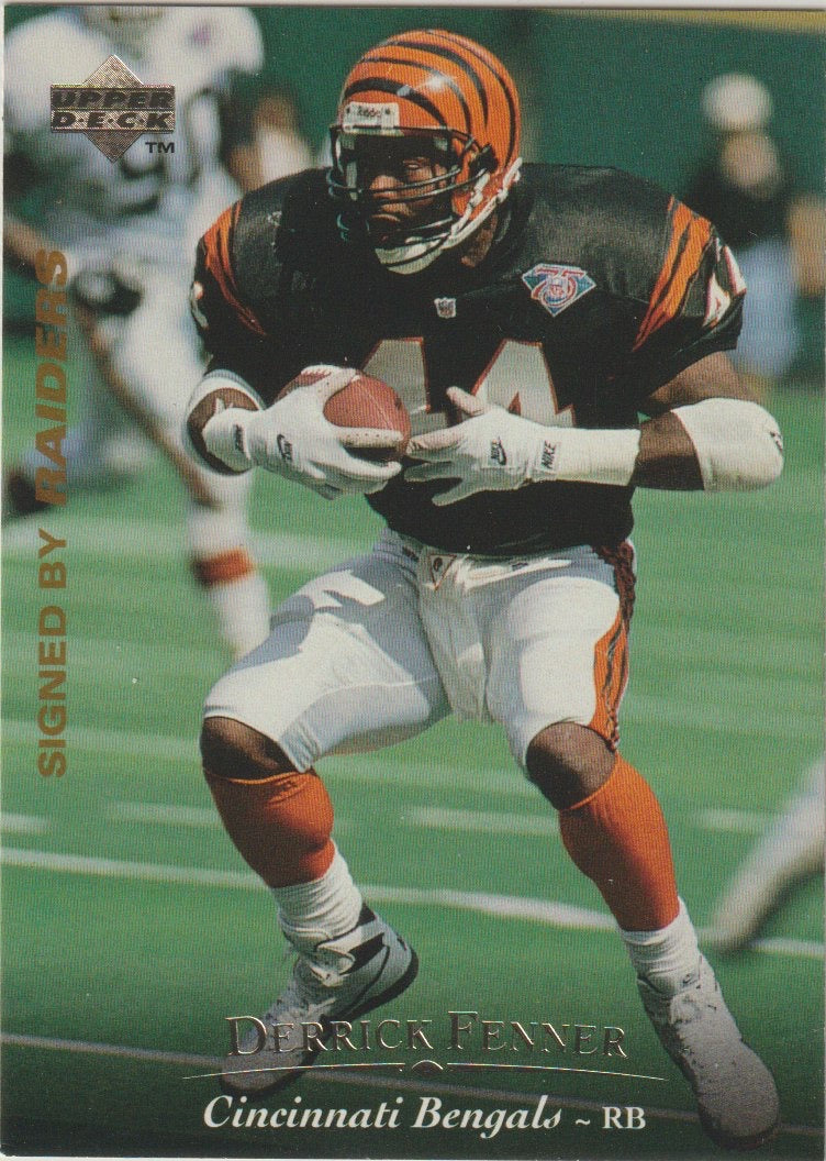 NFL 1995 Upper Deck - No 218 - Derrick Fenner