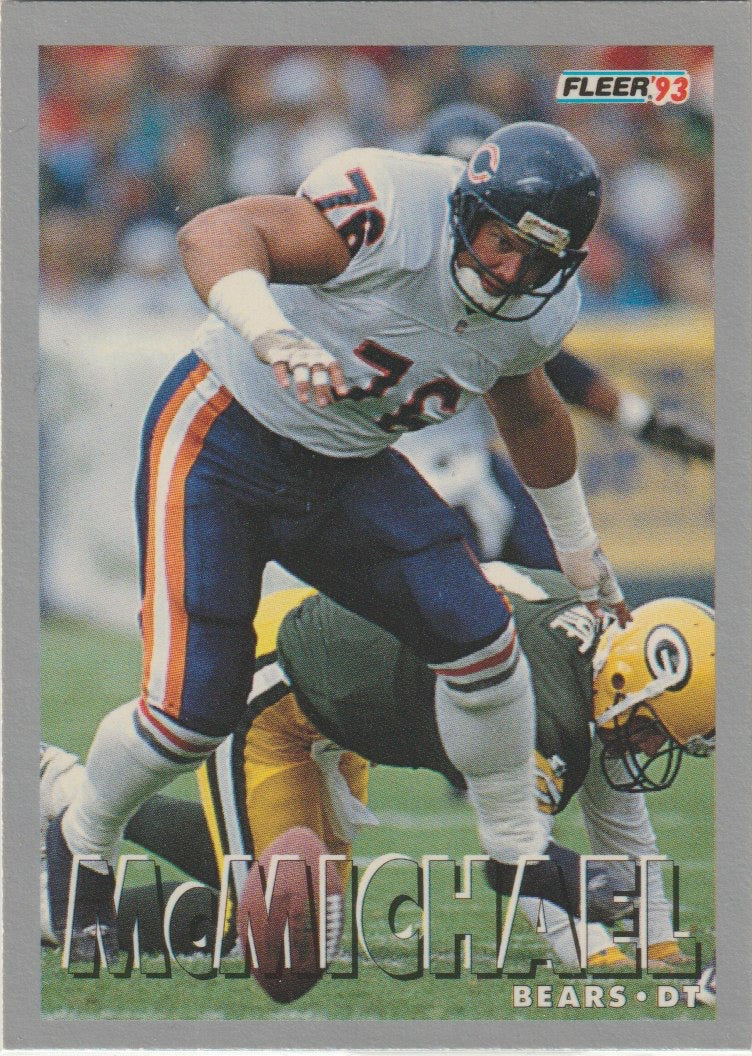 NFL 1993 Fleer - No 372 - Steve McMichael