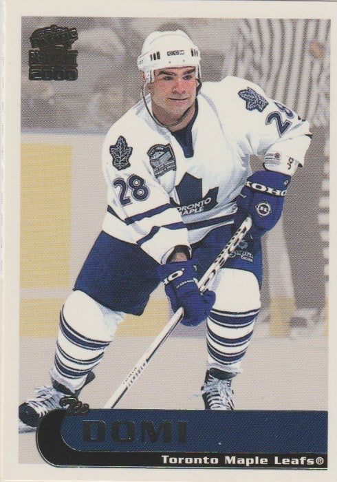 NHL 1999-00 Paramount - No 223 - Tie Domi